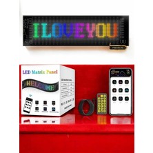 LED Matrix Panel Dijital Ekran Kumandalı Pixsel Görünümlü