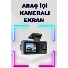 2 Inç Araç Içi Kameralı Ekran 1080P Full Hd Kaliteli Hafıza Kart Destekli