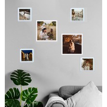 Kişiye Özel Fotoğraflı Sök-Tak 6 Adet Masaüstü ve Duvar Çerçeve Seti