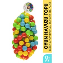 Renkli Bebek Oyun Havuzu Topları 100'LÜ, 6 Cm, Eğlence Dolu Anlar Için