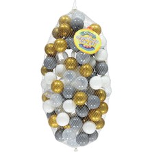 Renkli 6 cm Çocuk Havuz Topu Seti, 100 Adet, Eğlenceli ve Güvenli Oyun Malzemesi