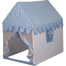 Rüya Evi Çocuk Oyun Çadırı, Eğlence ve Hayal Dünyası Için Mavi Renkli Tasarım
