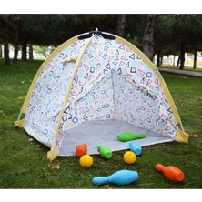 Renkli Pamuklu Çocuk Oyun ve Evi, Sağlıklı ve Eğlenceli Tasarım