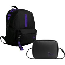 Louisiana Polo Okul Seti – Sırt Çantası + Termal Beslenme Mor 1140