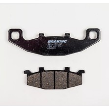 Braking 698SM1 1997-2007 Kawasaki Er-5 Uyumlu Ön Fren Balatası Yarı Metalik Balata