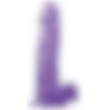Lovetoy Jelly Studs Purple Large 20 cm Jel Dildo