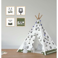 Renkli Çocuk ve Bebek Odası Oyun Çadırı, Eğlenceli ve Güvenli Tasarım