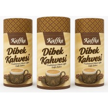 Kaffka Dibek Kahvesi 3’lü Set – 3 x 200 gr (Toplam 600 Gr) | Geleneksel Türk Dibek Kahvesi