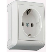 Sıvaüstü  Topraklı Priz