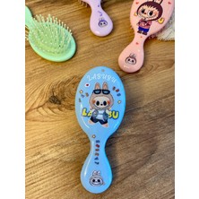Labubu Bebek Model Çanta Boy Çocuklar Için Saç Fırçası Tarak