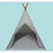 Renkli Ahşap Çocuk Oyun Çadırı, Eğlenceli ve Güvenli Tasarım