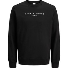 Jack & Jones Jprccjayson Siyah Erkek Sweatshirt 12283436