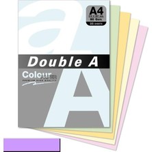 Double A Fotokopı Kagıdı A4 Pastel Lavanta 25'li
