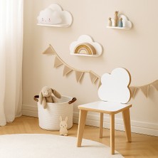 Ahşap Çocuk Aktivite Sandalyesi - Bulut Sandalye