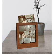 Kişiye Özel Polaroid 6 Fotoğraflı Ahşap Mdf Çerçeve Fotoğraf Albümü
