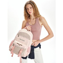 Pierre Cardin Okul Sırt Çantası Pembe 07Pct1591-P