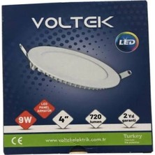 Voltek 9W Sıva Altı Beyaz Spot (Beyaz Işık)