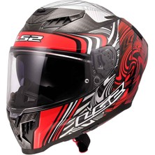 Ls2 Dragon Karbon Enthum Kapalı Kask