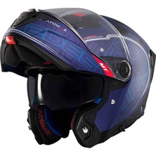 mt Atom 2 Sv Destiny C7 Mat Çene Açılır Kask