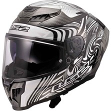 Ls2 Dragon Karbon Enthum Kapalı Kask