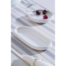 Rumi Oval Kayık Tabak - 23 cm
