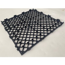Deck Altı Plastik Zemin Izgara 30X30 cm – Su Tahliyeli, Kaymaz, Modüler Yer Karosu