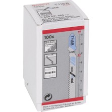 Bosch Ekonomik Seri Metal İçin T 118 B Dekupaj Testeresi Bıçağı -