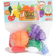 Birlik Oyuncak Bfs URT007-PVC-1AB Kesilebilen Sebze Meyve 3 Pcs