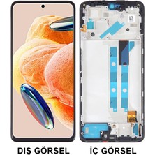 Teknonet Xiaomi Redmi Note 12 Pro 4G Uyumlu Org Lcd+Dokunmatik+Çıtalı (Siyah) NT-105388