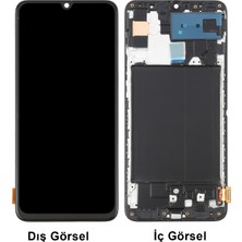 Teknonet Samsung Galaxy A70 Uyumlu Oled Lcd+Dokunmatik+Çıtalı (Siyah) NT-111905