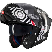 mt Atom 2 Sv Strange 2 B2 Parlak Çene Açılır Kask