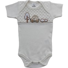 Bebelinna Araba Desenli Erkek Çıtçıtlı Body