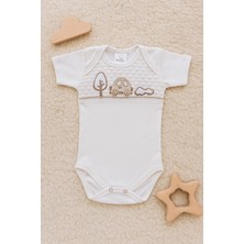 Bebelinna Araba Desenli Erkek Çıtçıtlı Body