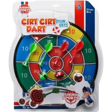 Bfs Nessiworld 36789 Cırt Cırt Dart -  Iğnesiz Dart Seti 36 cm