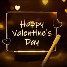 Beyaz LED Çizim ve Gece Lambası, Pratik ve Şık Tasarım