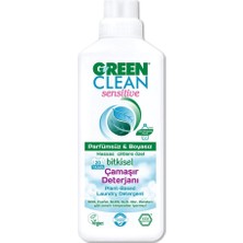 Bfs   Green Clean Sensitive Parfümsüz Bitkisel Çamaşır Deterjanı 1000ML