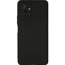 Xiaomi Redmi Note 10 Pro Kılıf First Silikon - Siyah