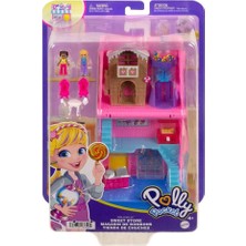 Bfs   HNB03 Polly Pocket Pollyville Şeker Dükkanı Oyun Seti