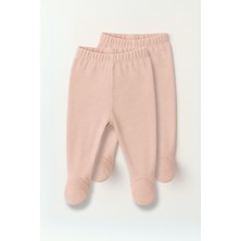 Unisex Bebek Ikili Tek Alt - Somon