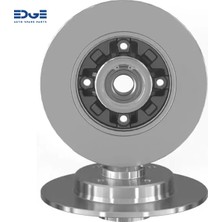 Fren Disk Aynasi Arka Düz Absli Poryali Rulmanli 308 07->13-C4 04-09-Ds4 11->