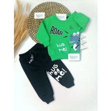 Sevecen Dinazorlu Yeşil Bebek Takım 6 Ay