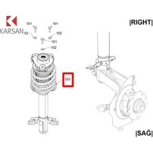 Ön Amortisör Sağ Jest Karsan 3050056AA