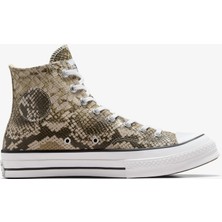 Converse Chuck 70 Unisex Gri Deri Sneaker