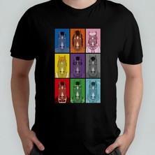 Pixxa Bojack Horseman Unisex %100 Pamuklu Bisiklet Yaka T-Shirt Model 3