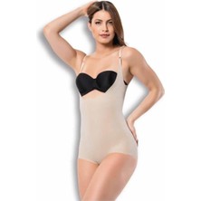 Kadın Lazer Kesim Destekli Göğüs Altı Külotlu BODY-2004