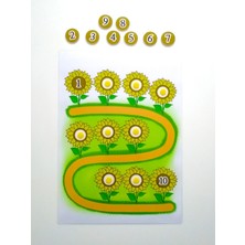 Çocuklar Için Sayı ve Hafıza Güçlendirme Eğlenceli Eşleştirme Oyunu