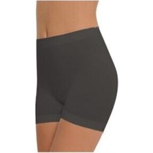 Kadın Siyah Taktel Dikişsiz Şort 2007