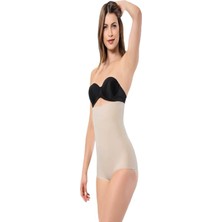 Kadın Lazer Kesim Yüksek Bel Slip Korse 2 Beden Inceltme Garantili
