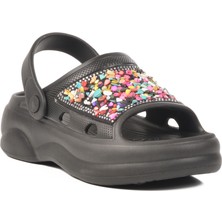 Siyah  Kadın Terlik E-800 Z