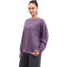 Lumberjack Wb 16ALICE-C CK97 5pr Mor Kadın Sweatshirt